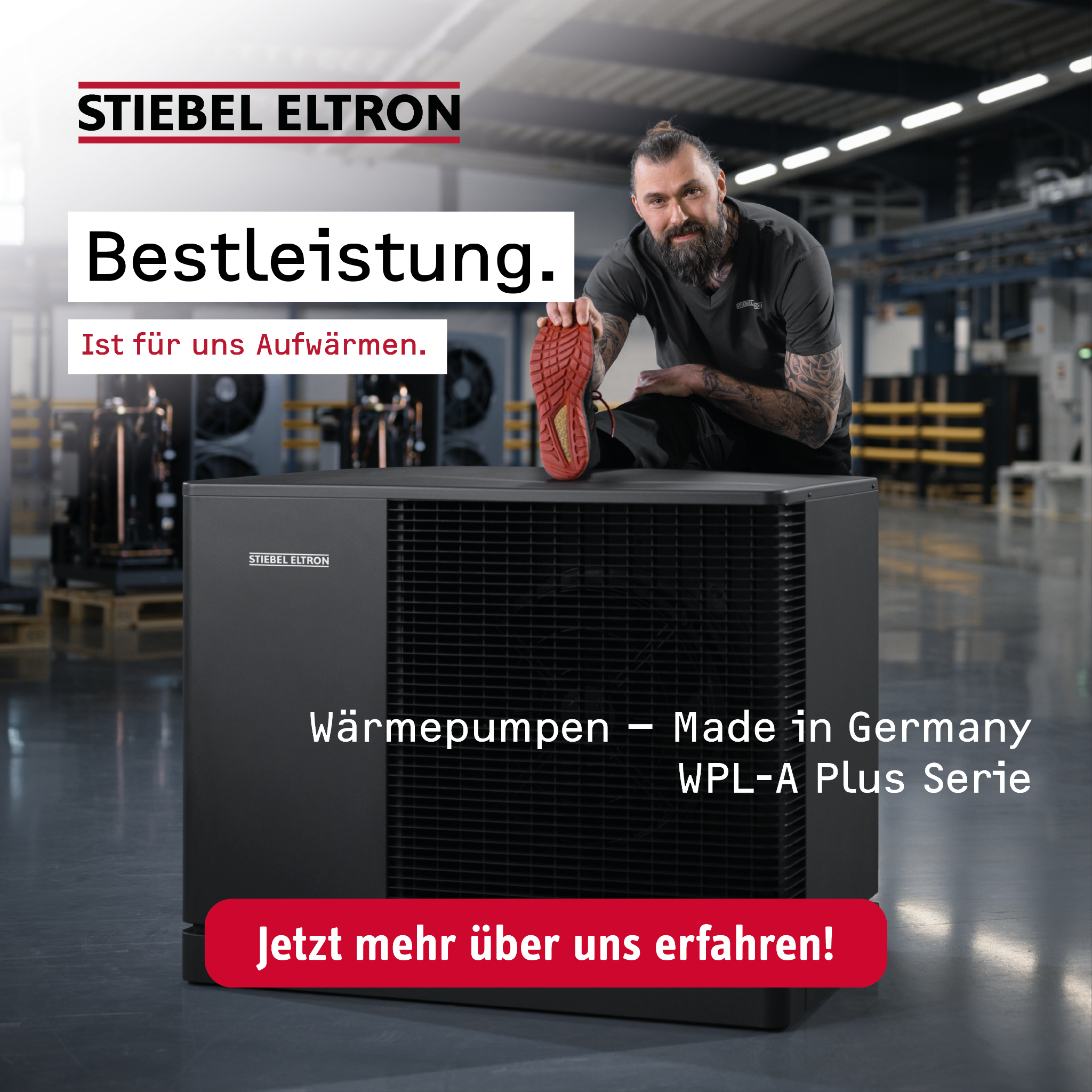 STIEBEL ELTRON Facebook ad from May 27, 2026