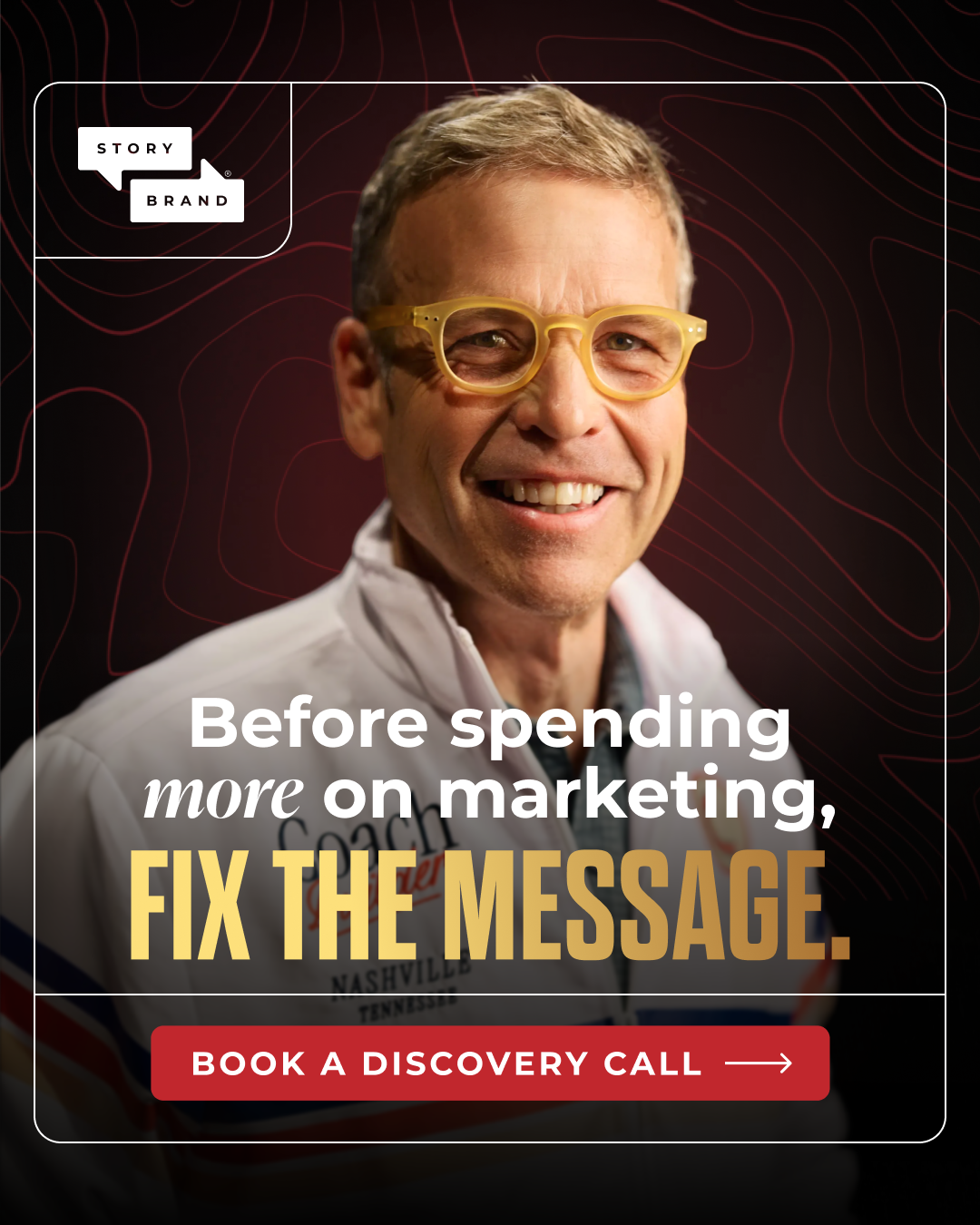StoryBrand Facebook ad