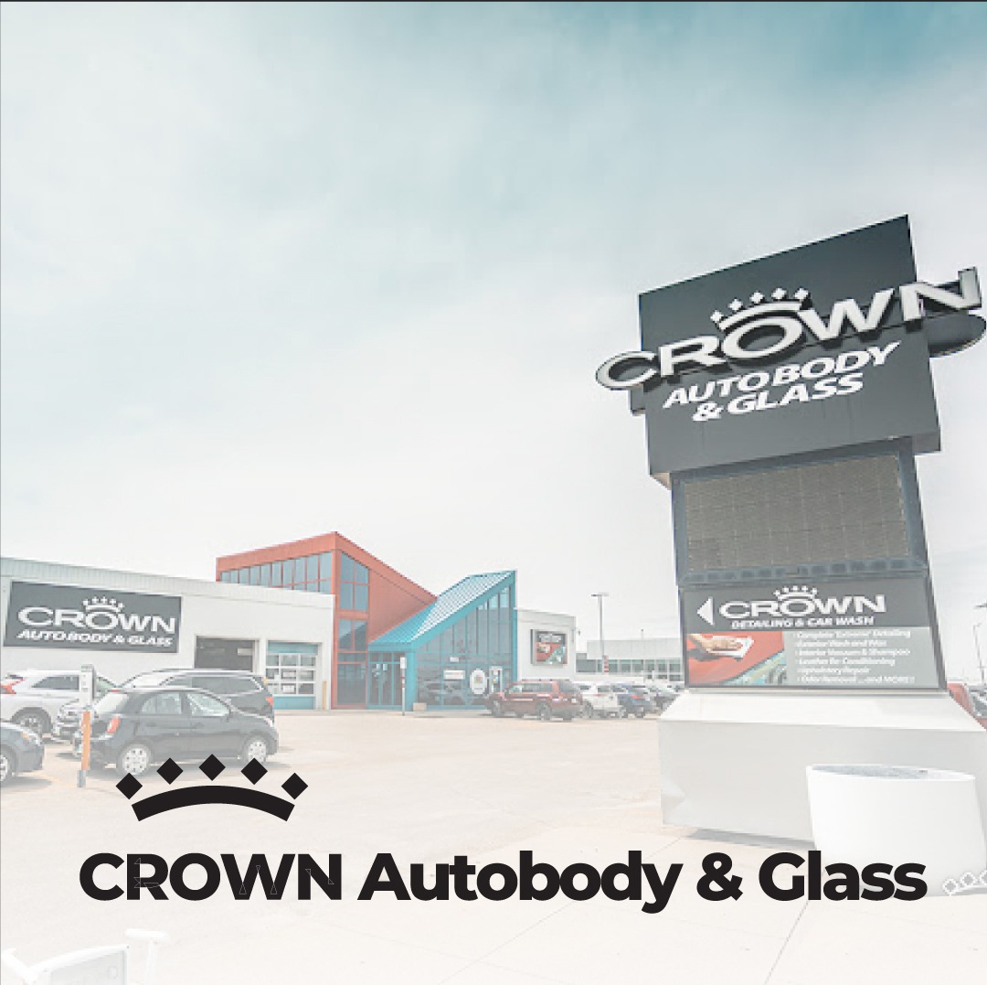 CROWN Autobody & Glass Facebook ad: Restore Your Ride: Visit Our Auto Body Shop…