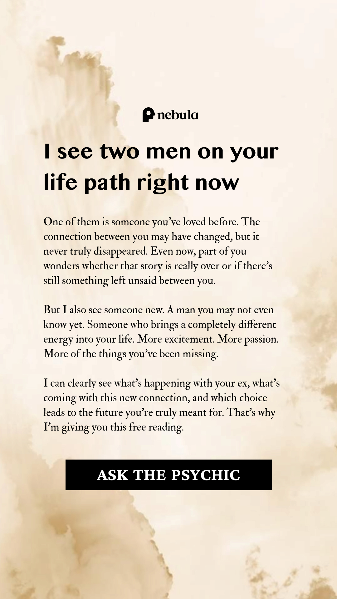 Your Relationship Advisor Facebook ad
