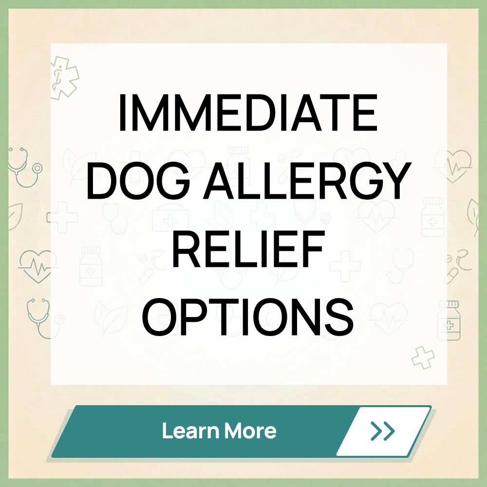 ExploreAnswers Revelation Facebook ad: Immediate Dog Allergy Relief Options!