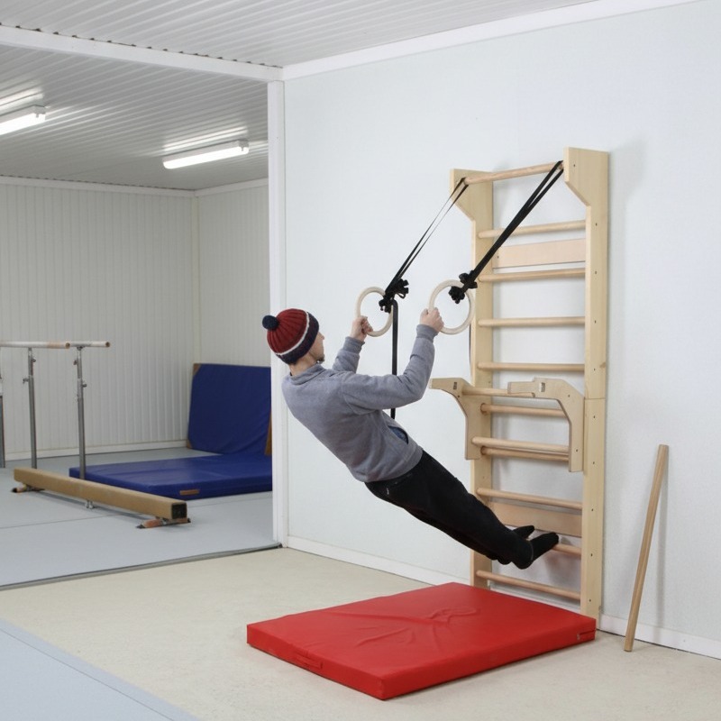CleverWood Facebook ad: Turn any wall into a full-body workout zone