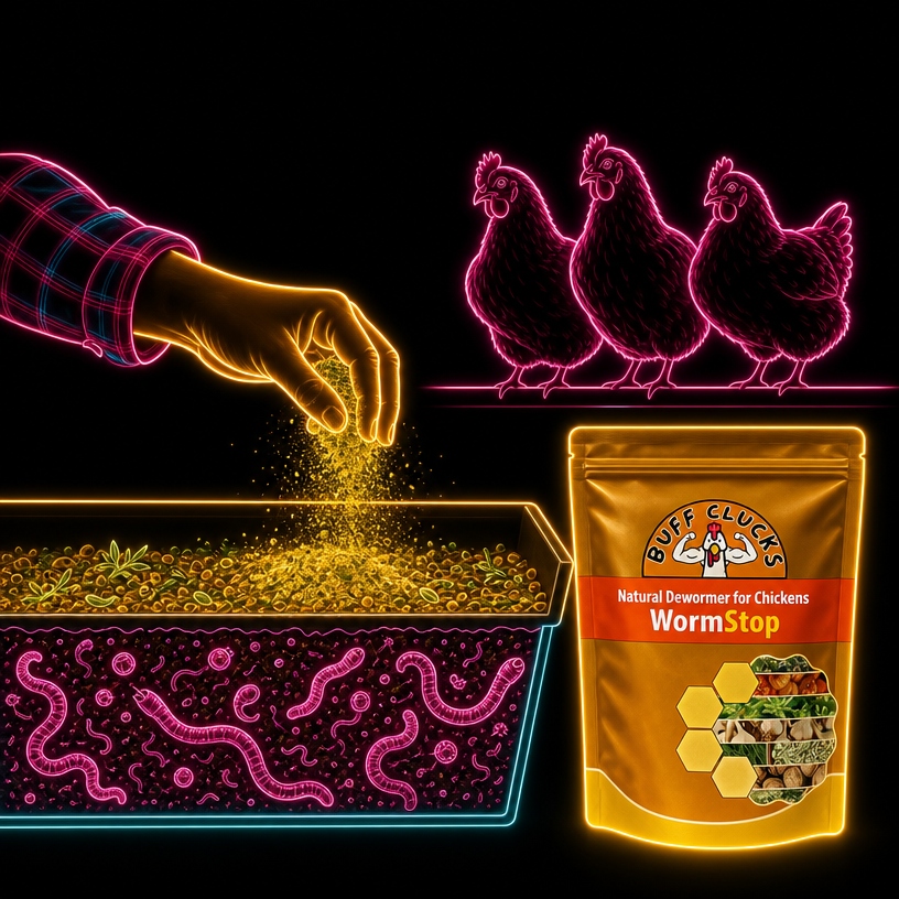 Buff Clucks Facebook ad