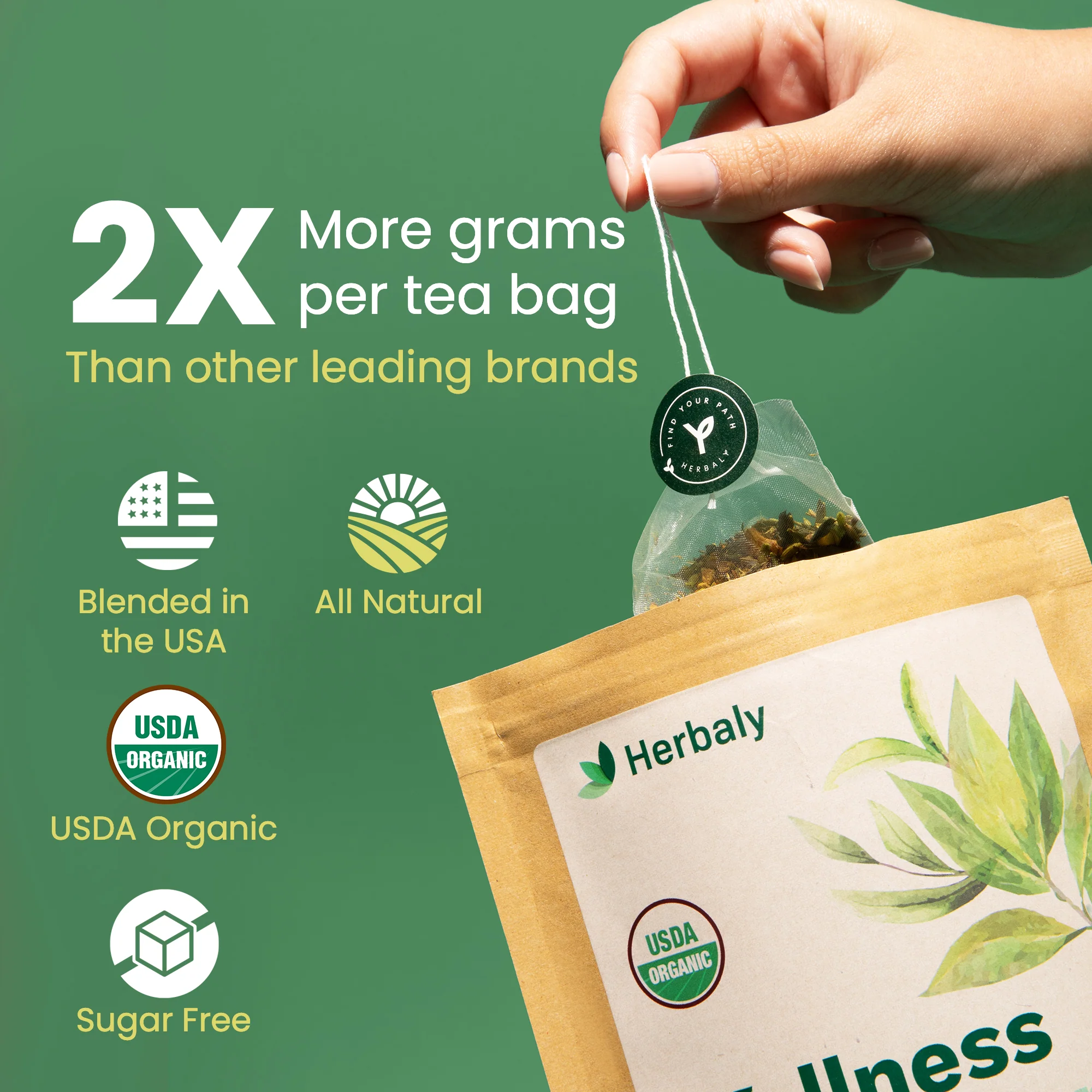 Herbaly Facebook ad
