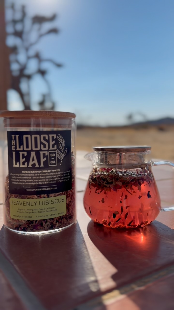 The Loose Leaf Tea Facebook ad: Sometimes wellness really is this simple.