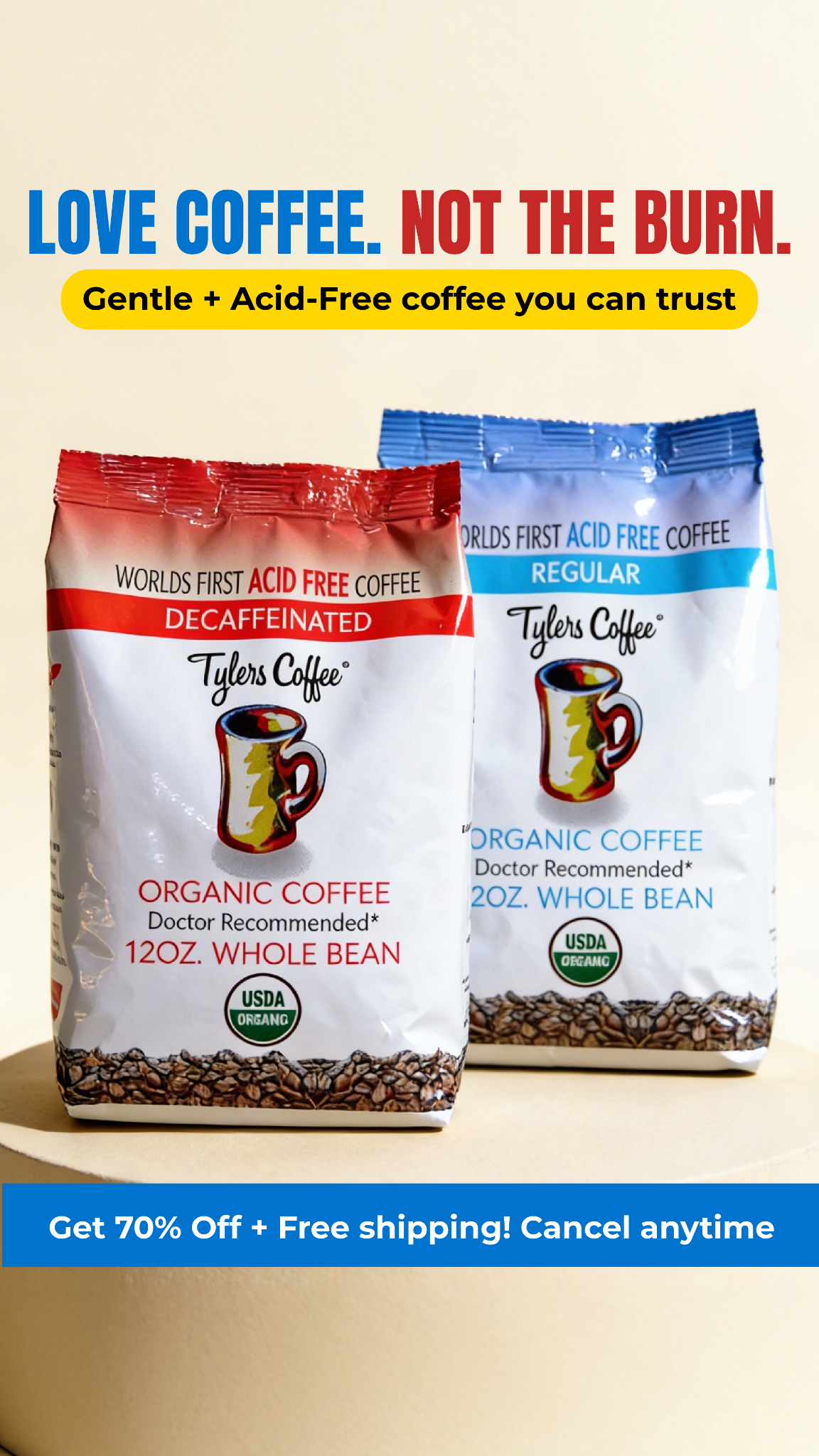 Tylers Coffee Facebook ad