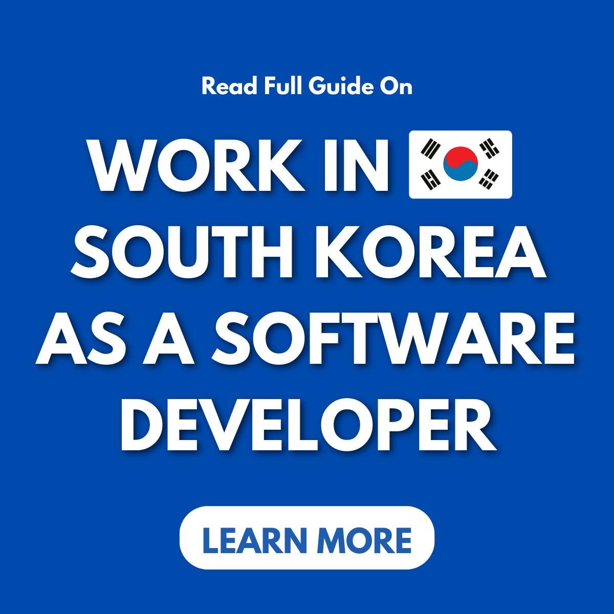 Smart Answers Facebook ad: Read Full Guide On Work in South Korea as a Software…