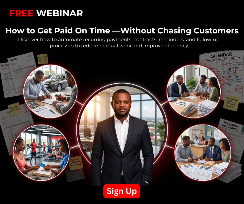 Renato Archer Facebook ad: How to Get Paid On Time-Without Chasing Customers