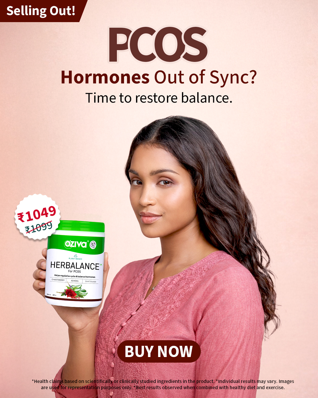 OZiva Facebook ad