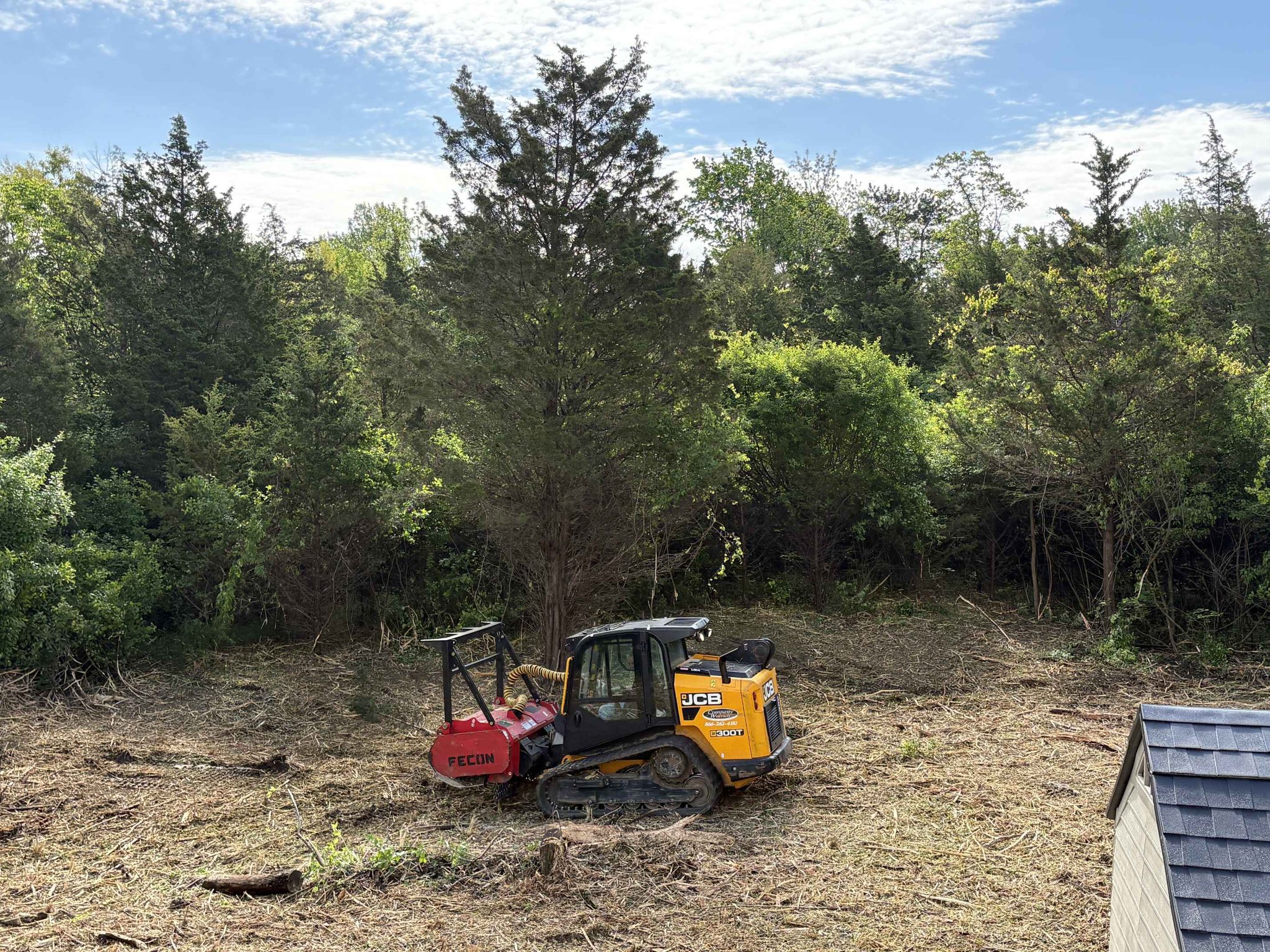 Mason Webb Facebook ad: Land Clearing Mulcher