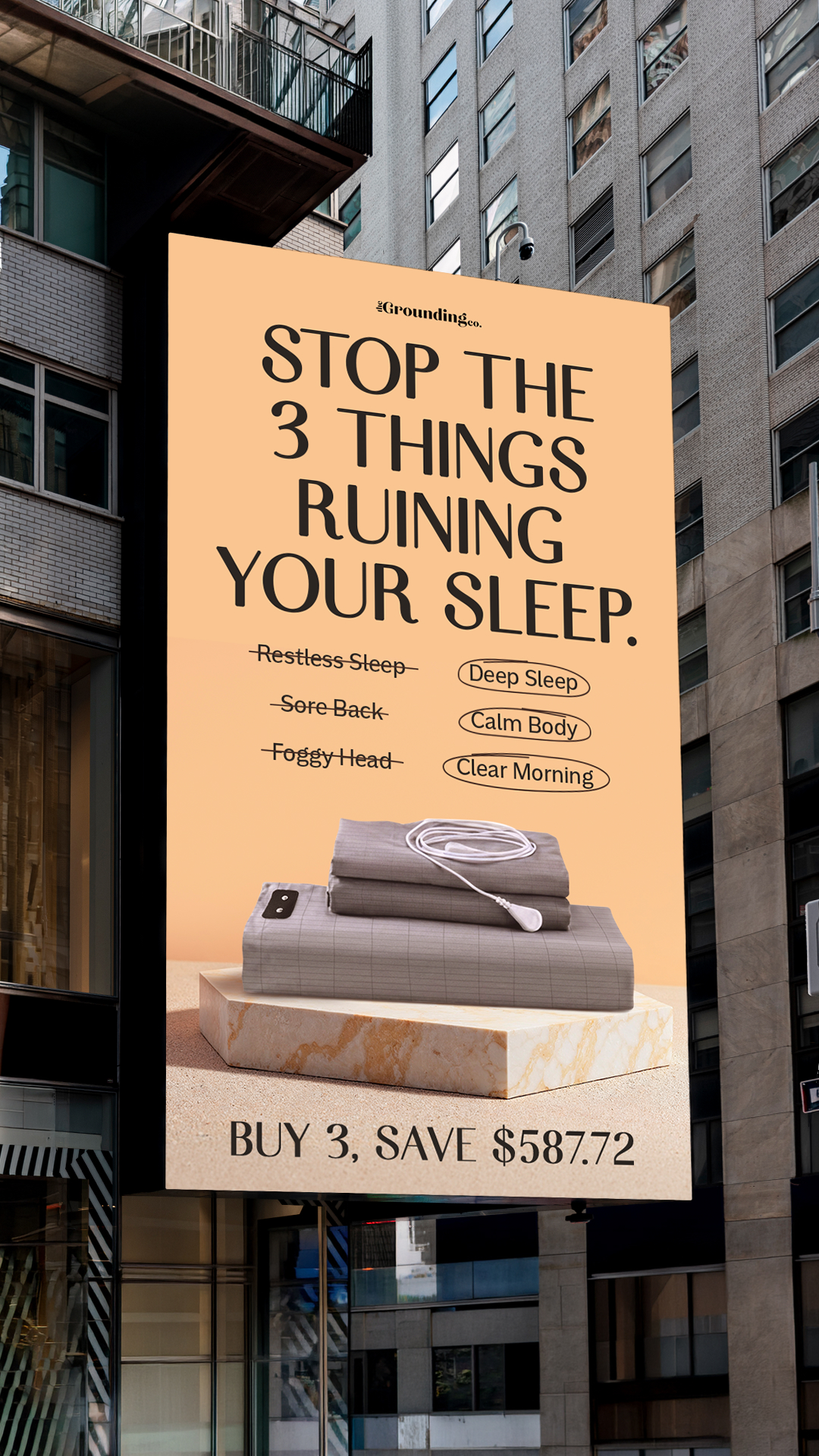 The Grounding Co Facebook ad