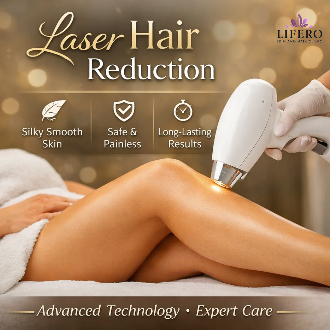 Lifero Skin & Hair Clinic 2024 Facebook ad: Chat with us