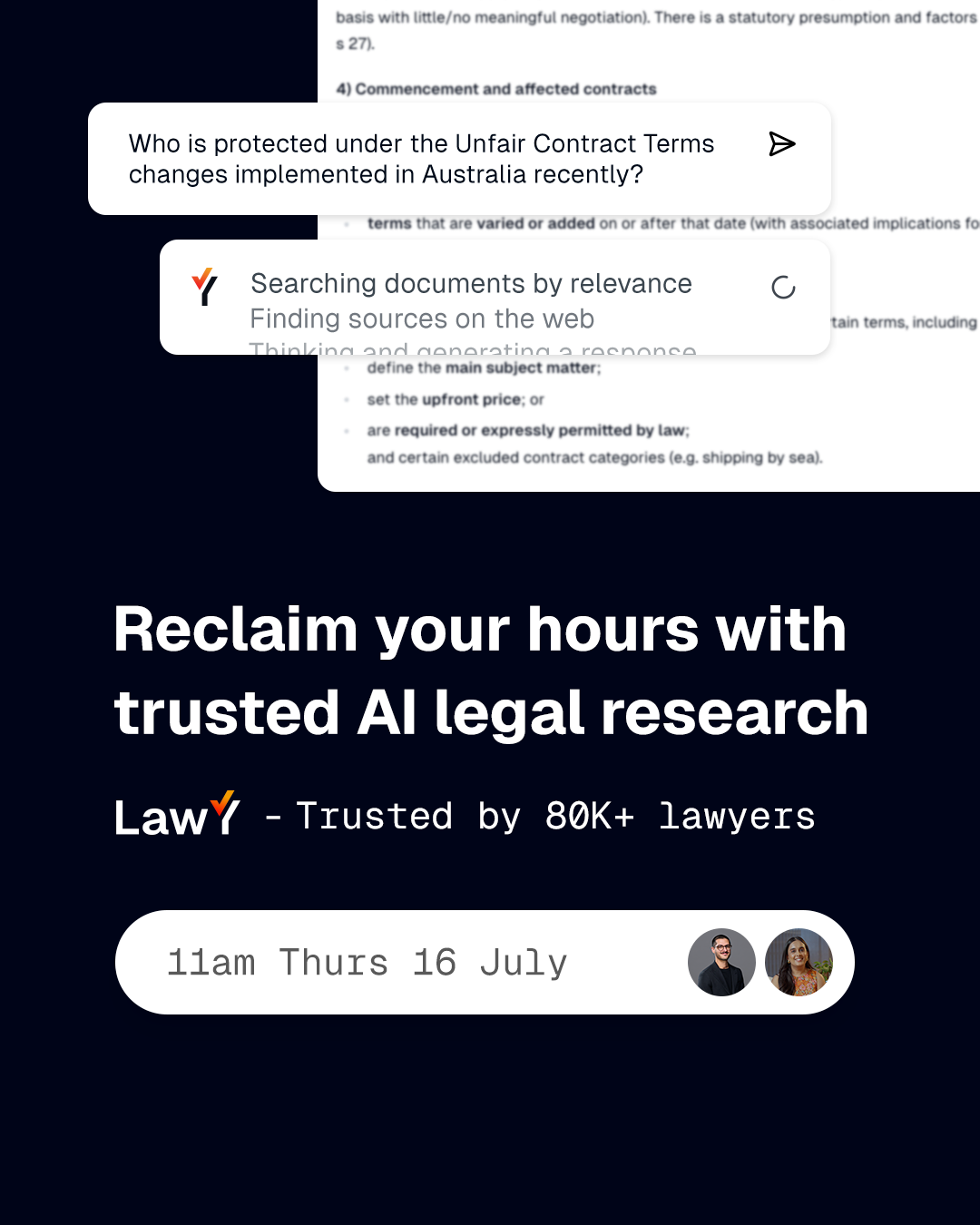 LawY Facebook ad from Jul 6, 2026