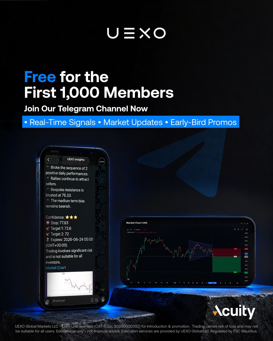 UEXO Facebook ad