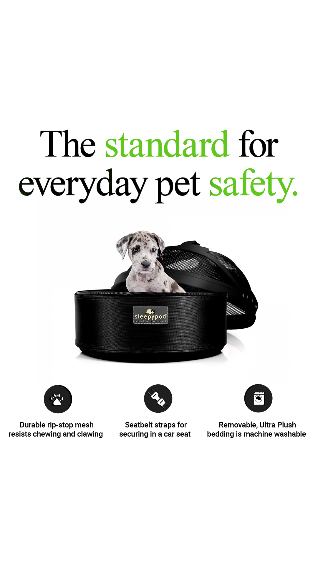 Sleepypod Facebook ad: CPS Certified