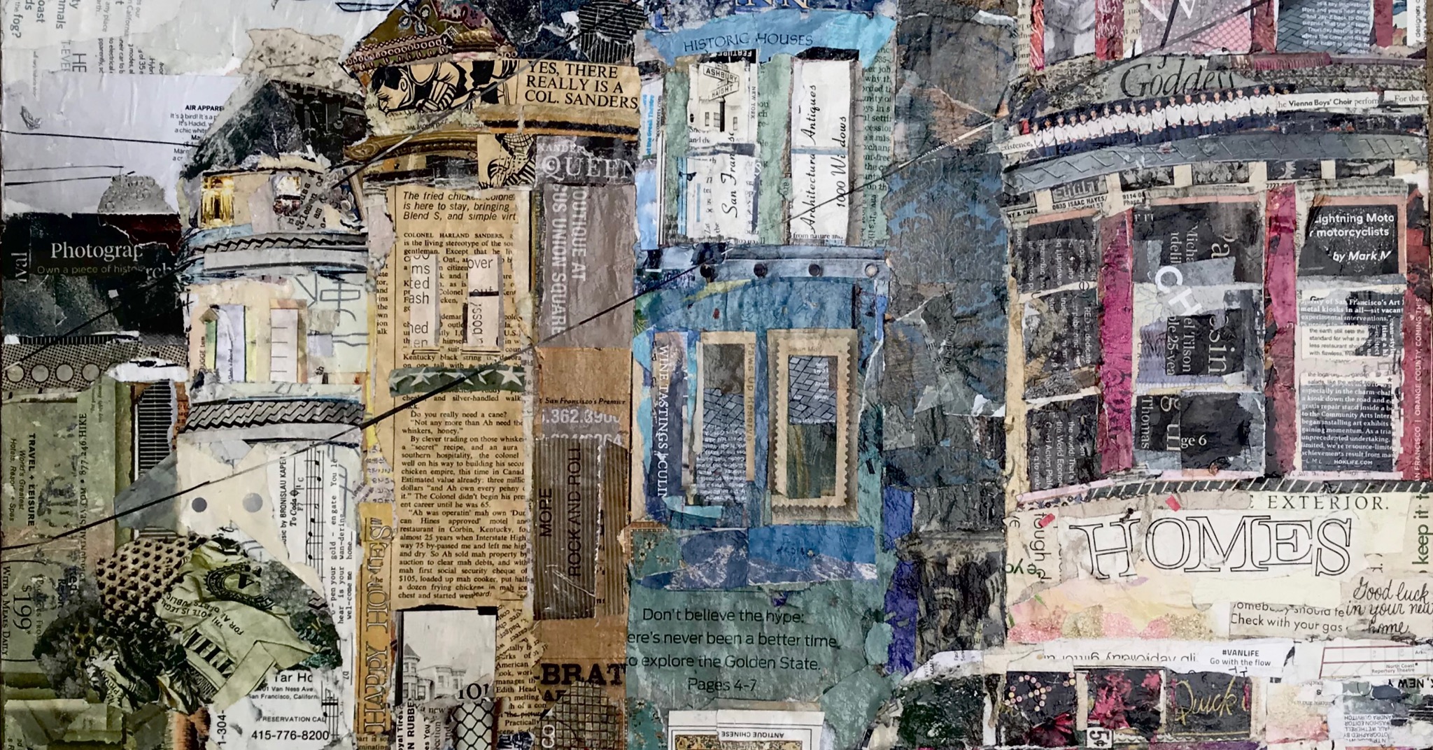 JP Art Collage Facebook ad