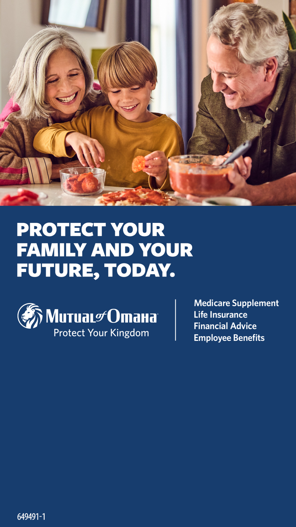 Mutual of Omaha Facebook ad