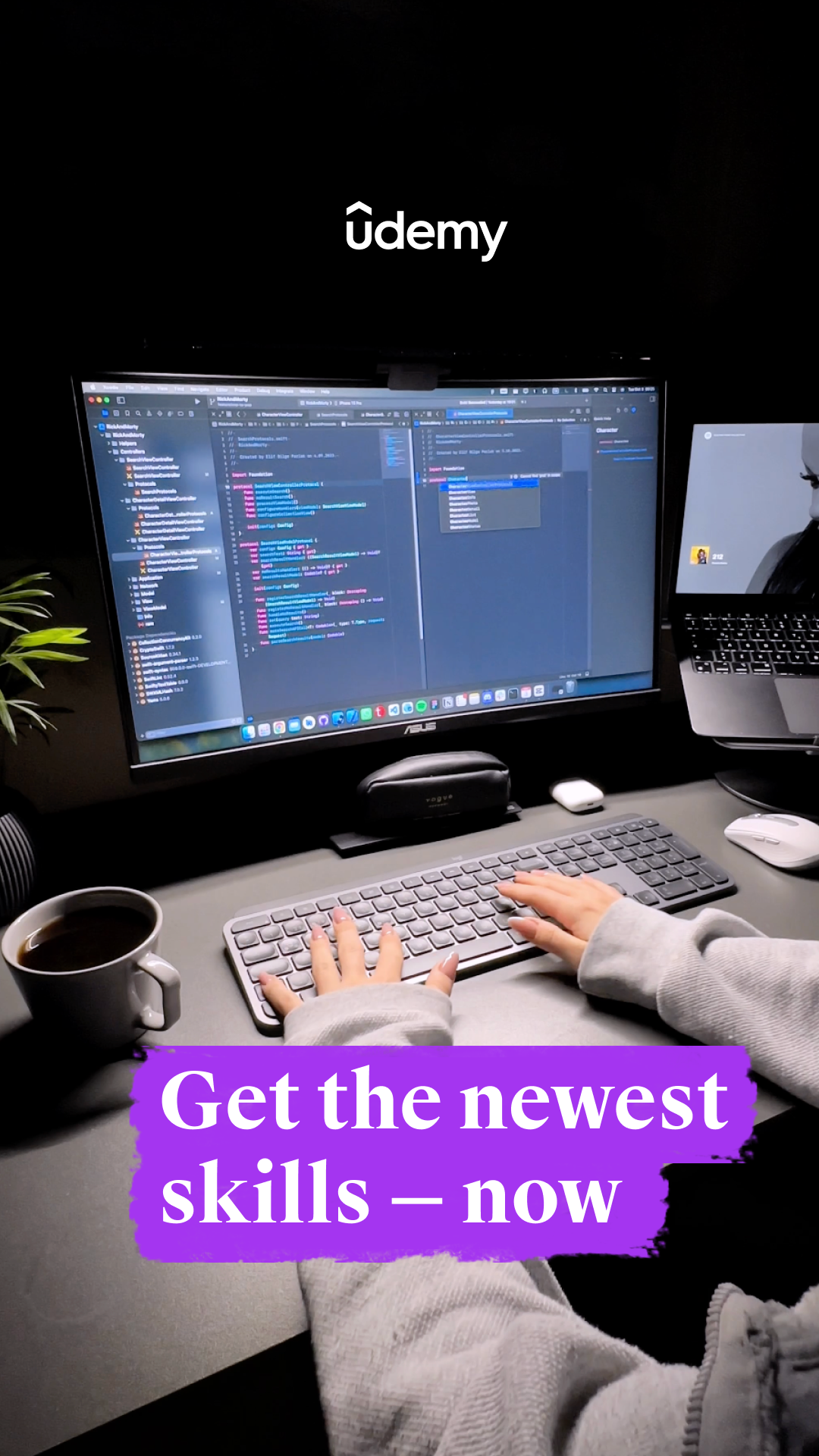 Udemy Facebook ad