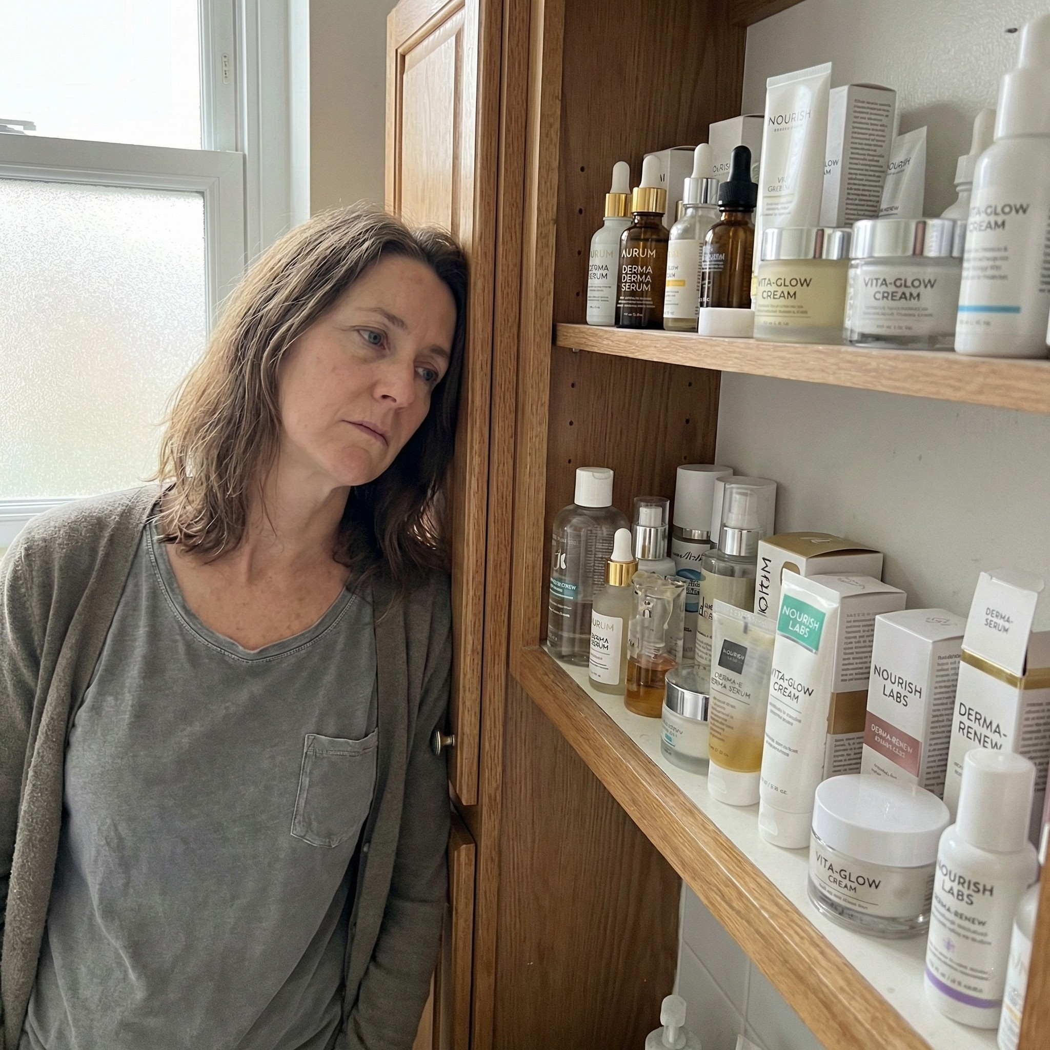 Olivia's Wellness Path Facebook ad: Read If Nothing Has Worked For Your Skin 