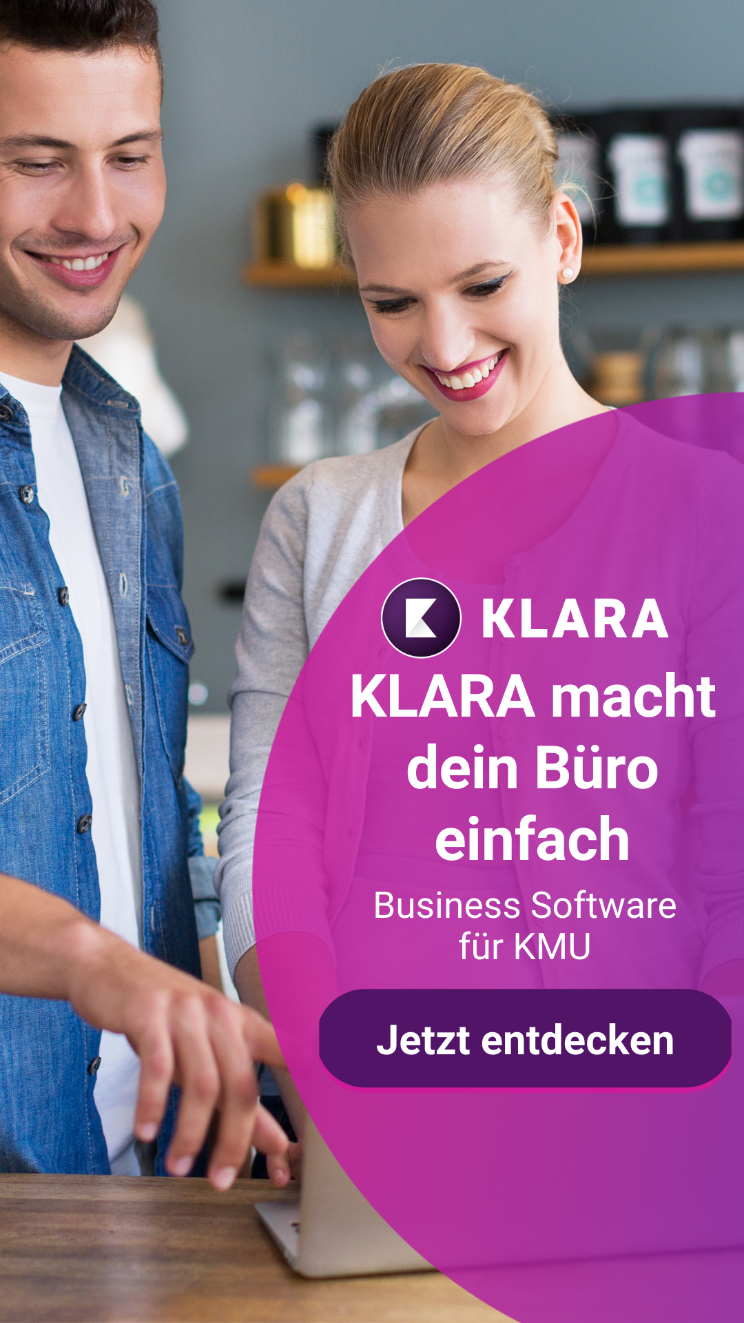 KLARA.ch Facebook ad