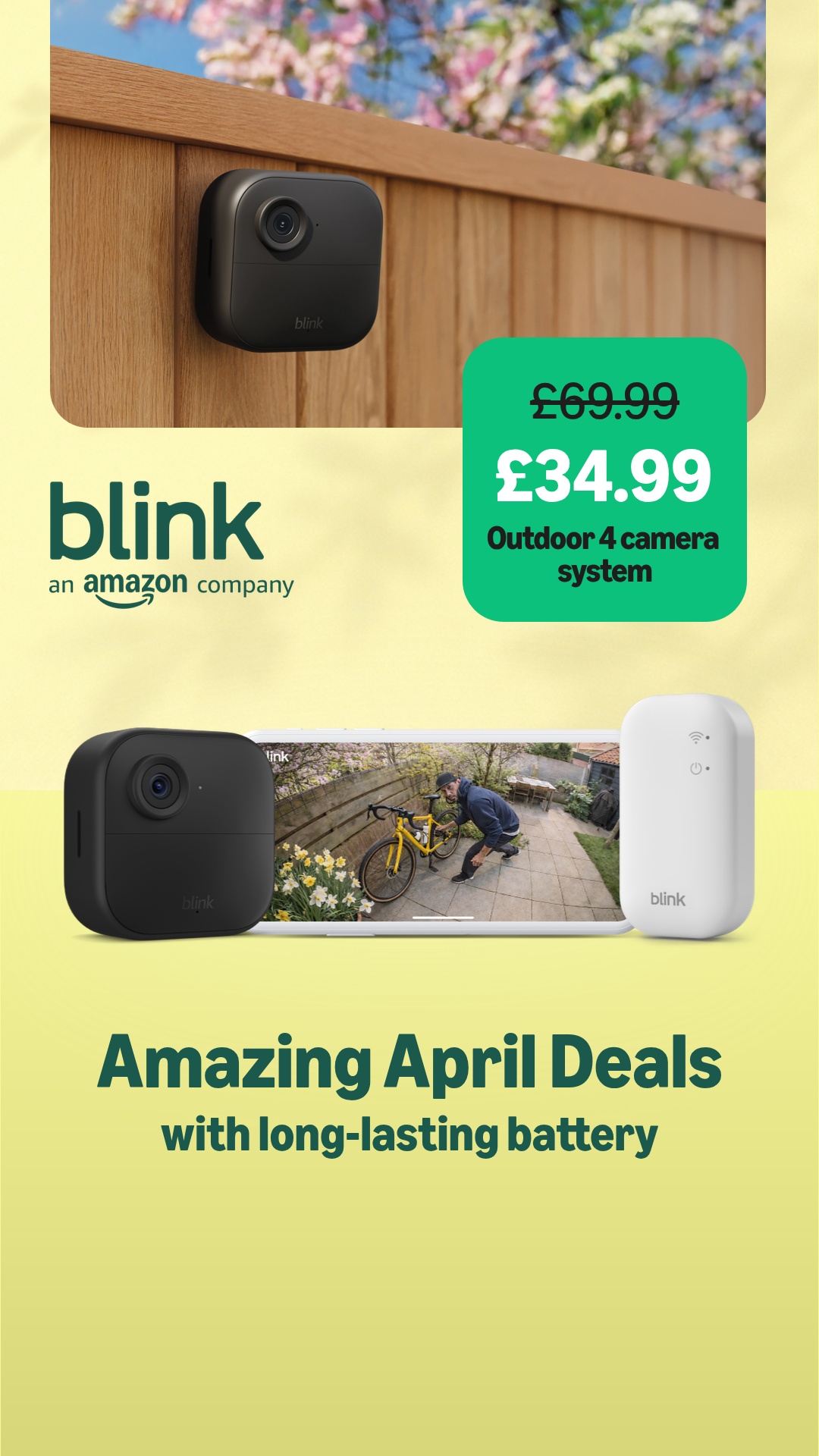 Blink UK Facebook ad from Apr 1, 2026