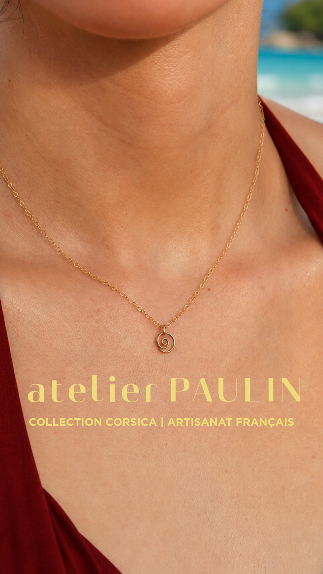 Atelier Paulin Facebook ad: La Corse ne se quitte jamais