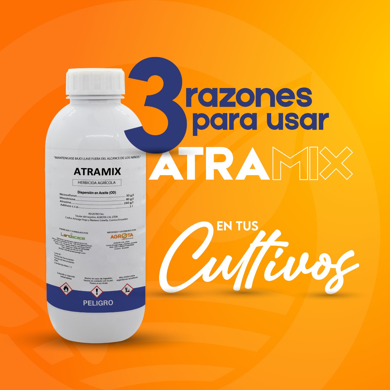 Agrota.Agrícola.ec Facebook ad: ¿Malezas que no se van?