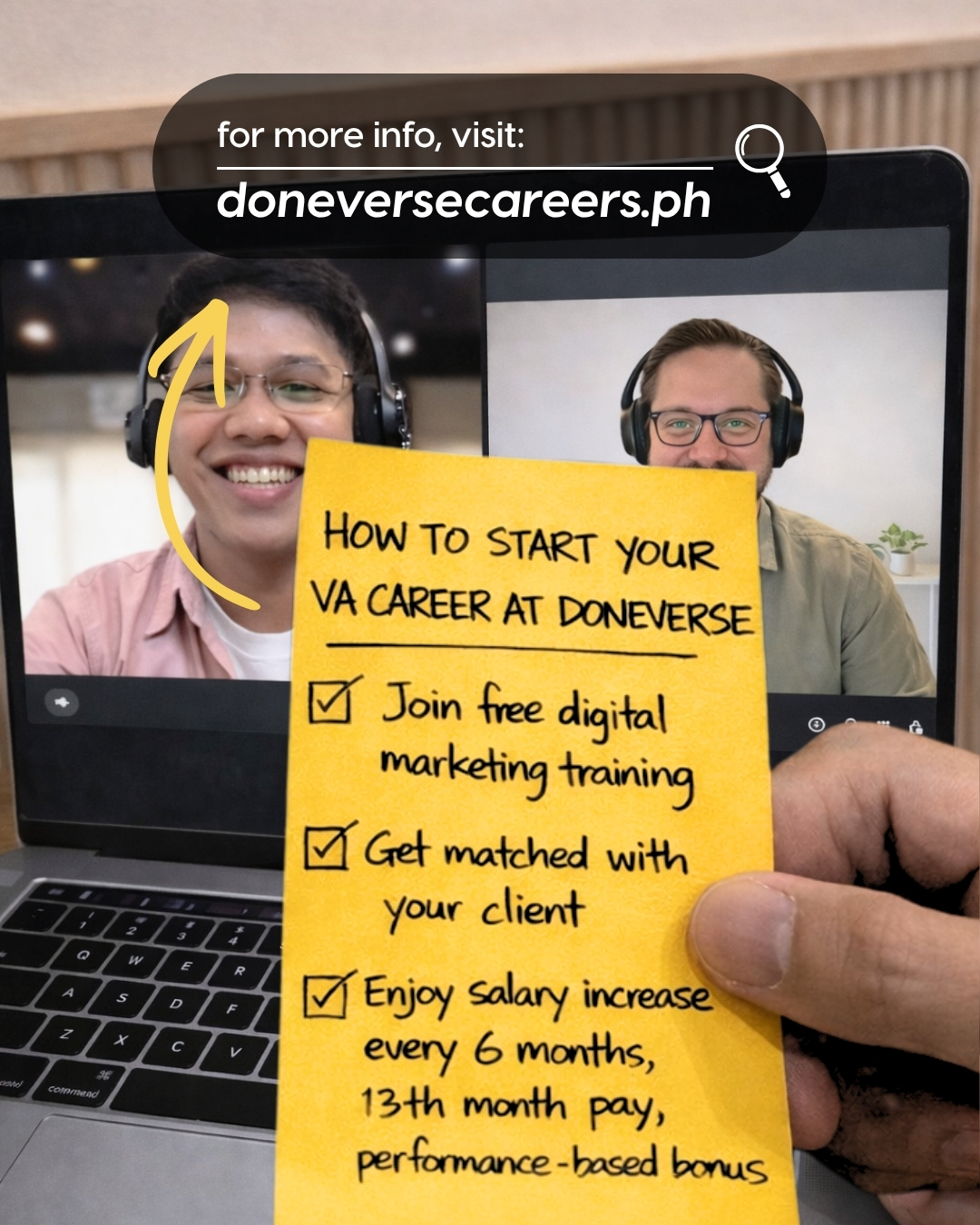 Doneverse - Careers Facebook ad