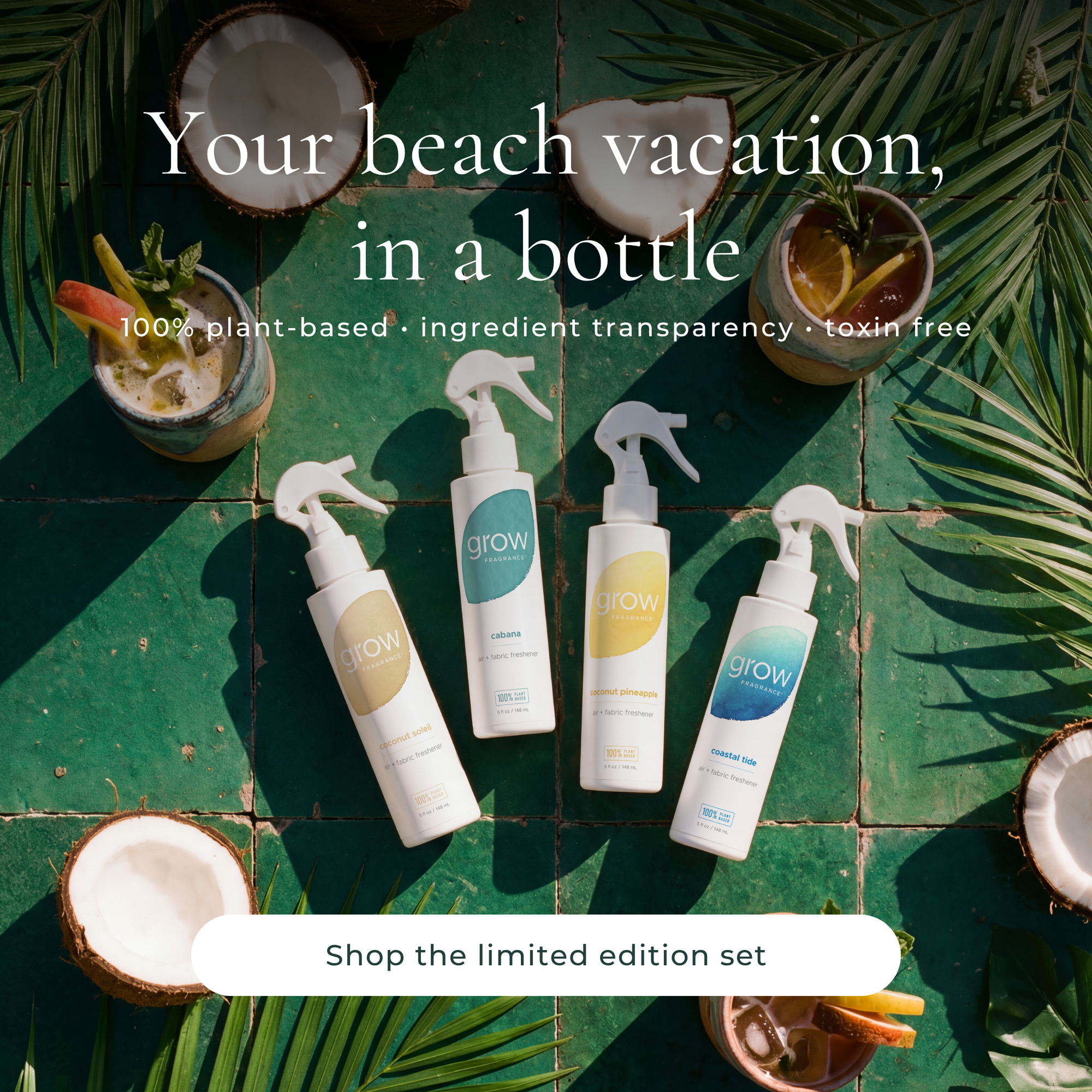 Grow Fragrance Facebook ad