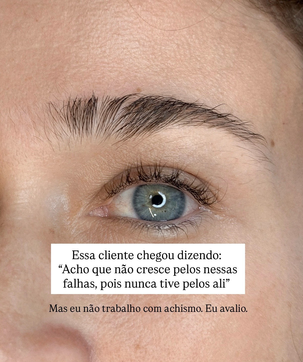 Isabela Mikhail Facebook ad: Aqui não cresce nada.