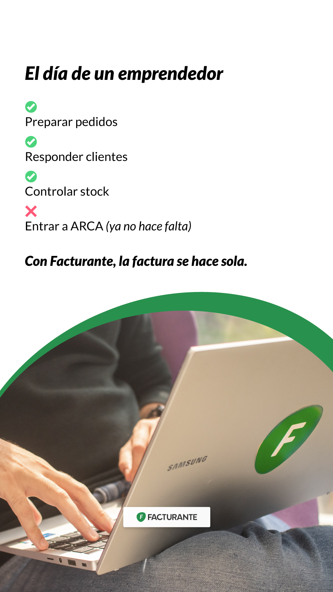 Facturante: Facturación Electrónica Facebook ad from Jan 7, 2026