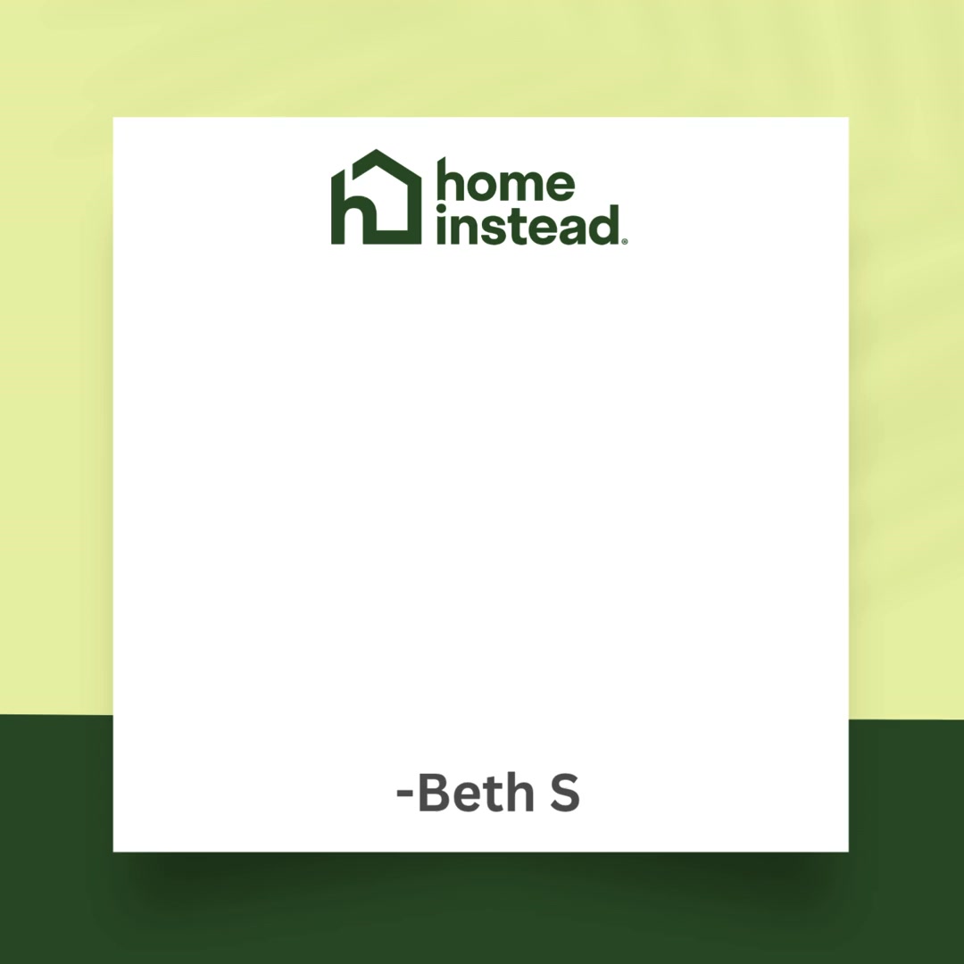 Home Instead Facebook ad: We are so grateful to our clients for…