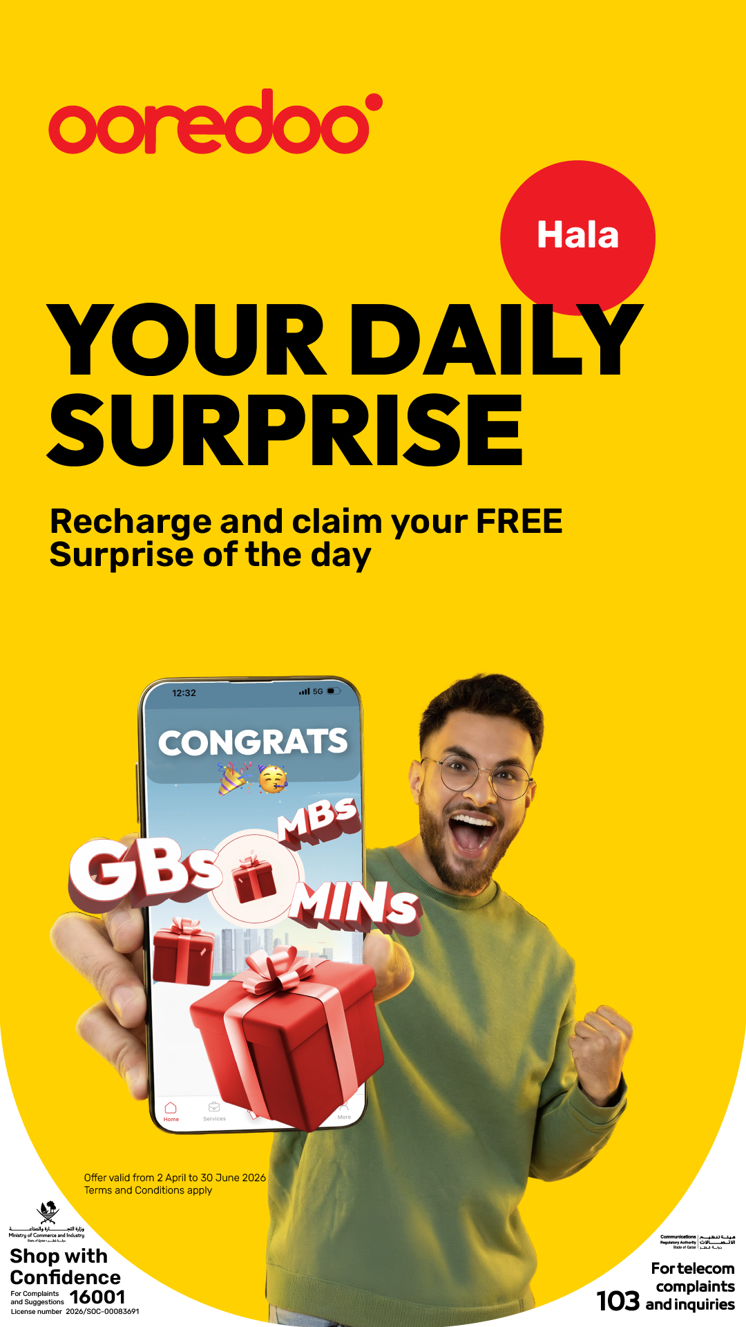 Ooredoo Qatar Facebook ad