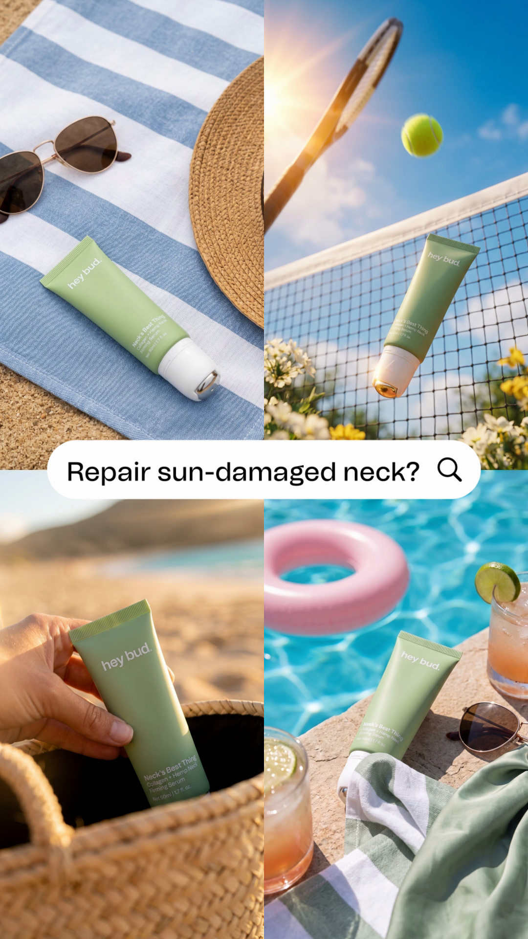 Hey Bud Skincare Facebook ad