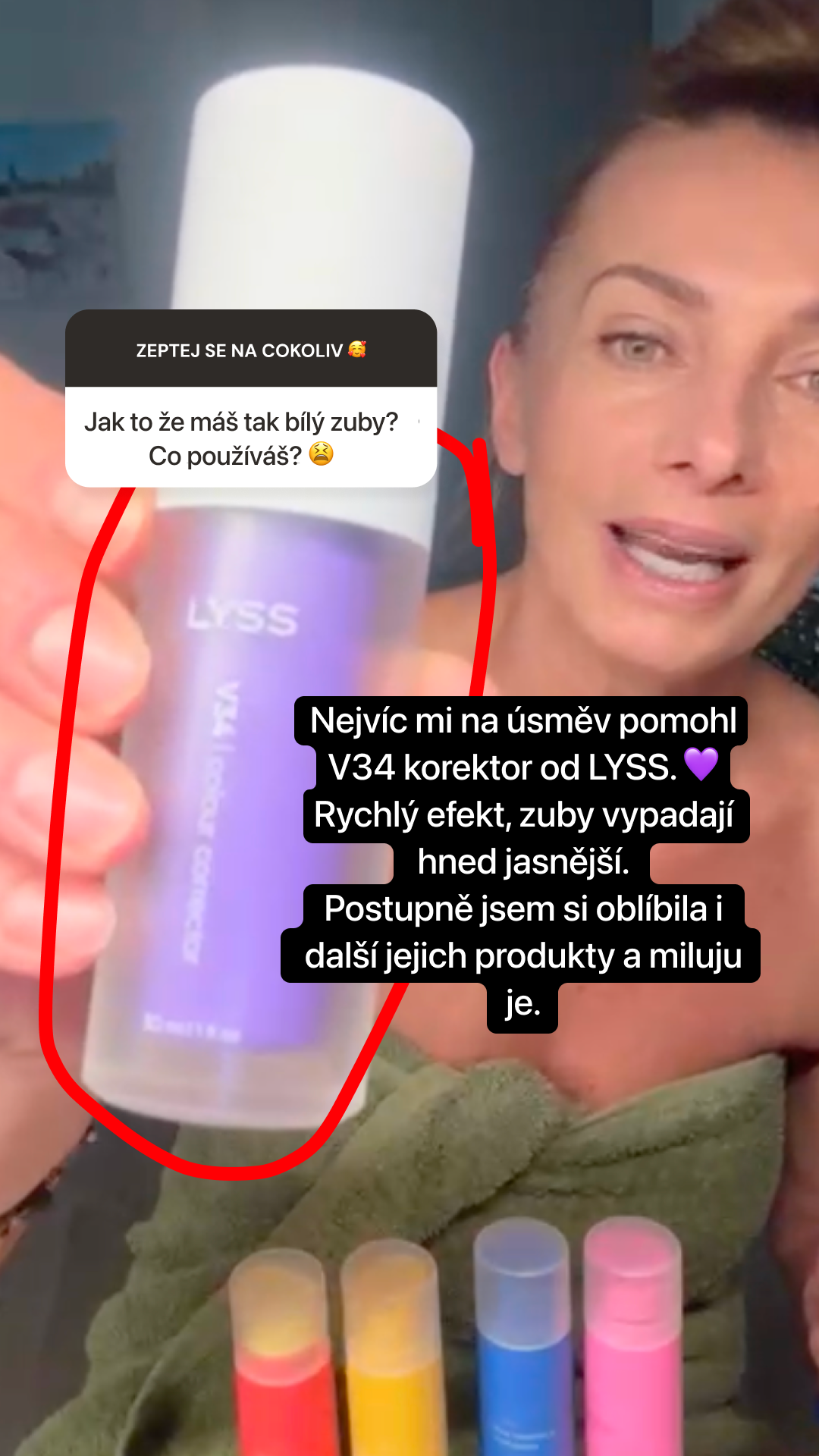 LYSS CZ Facebook ad