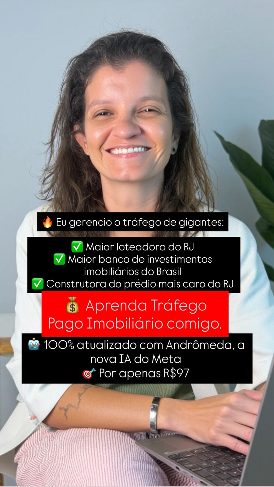 Anúncios para Corretores Facebook ad