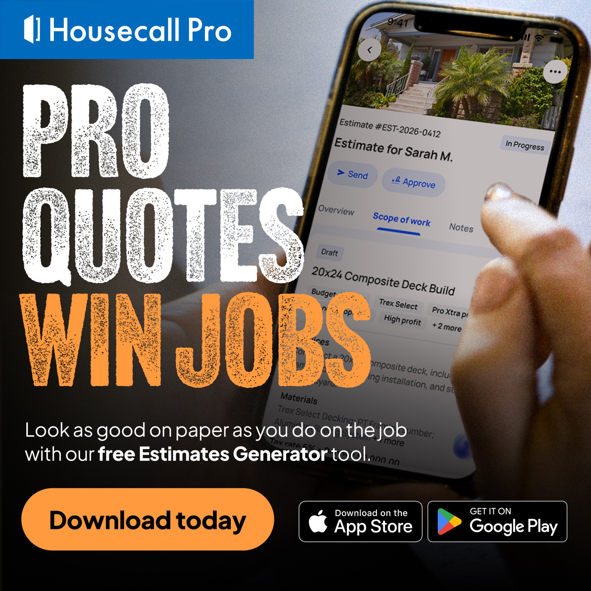 Housecall Pro Facebook ad
