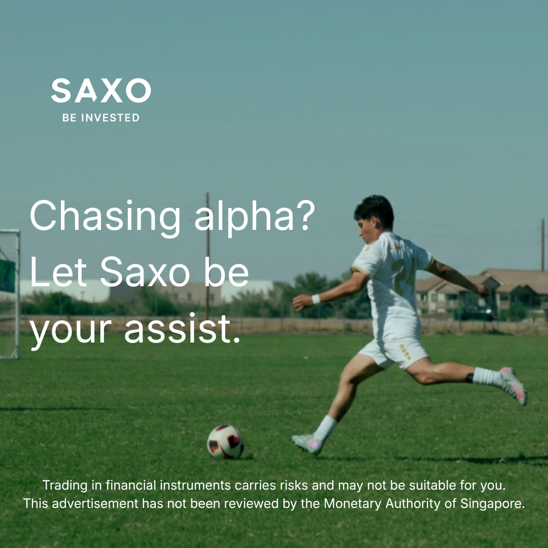 Saxo Singapore Facebook ad