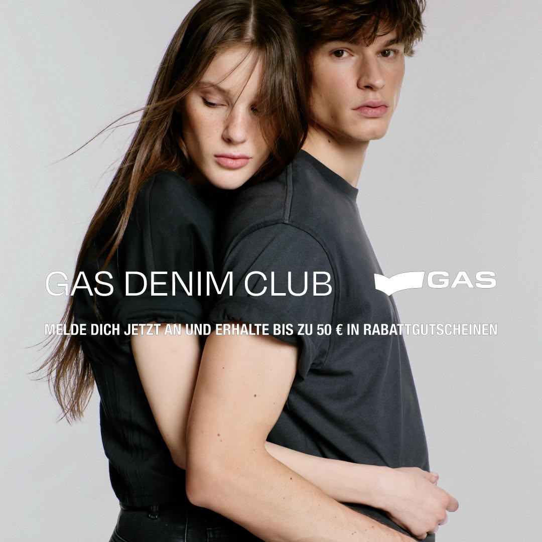 GAS Jeans Facebook ad: Sofortrabatt, Punkte und exklusive Prämien