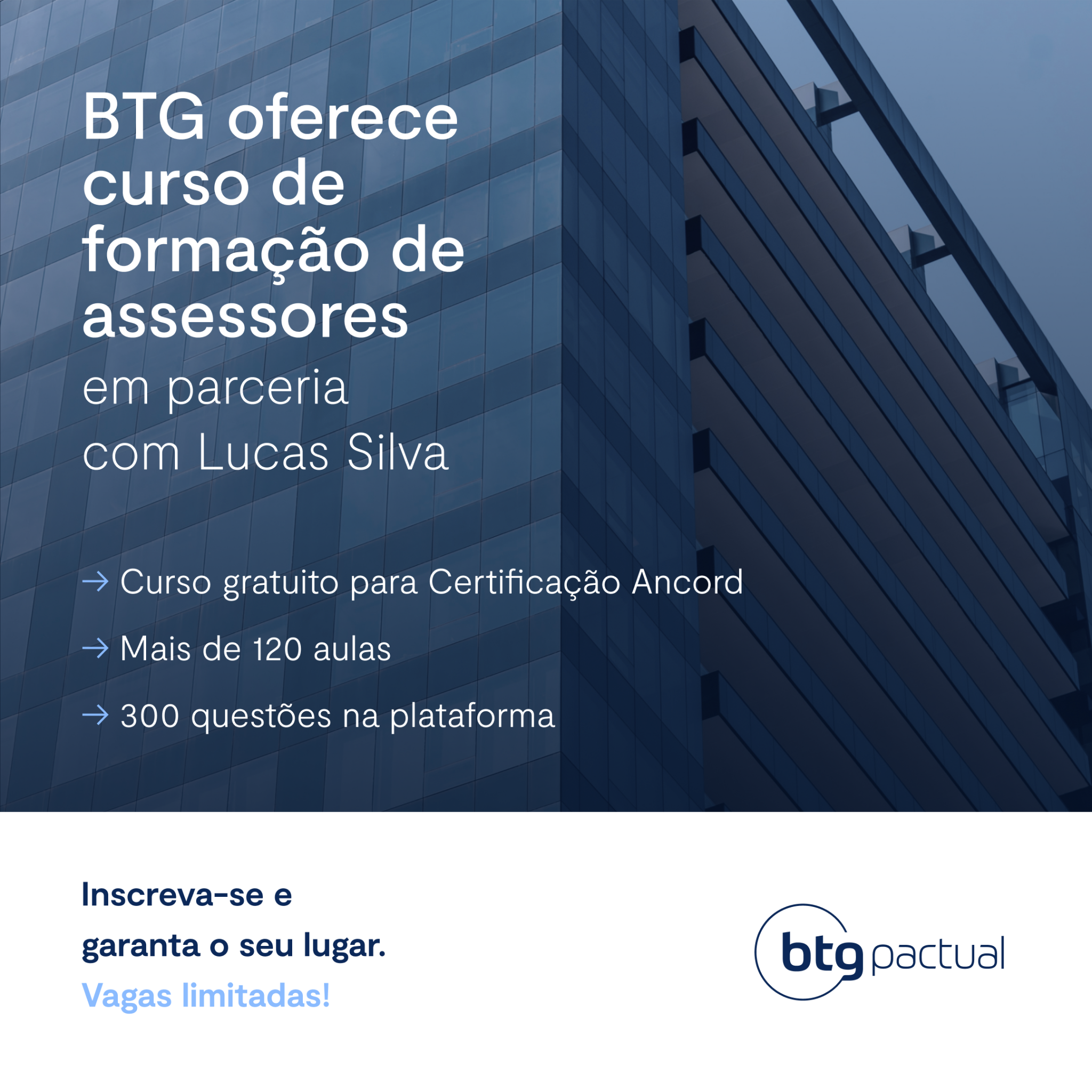 BTG Pactual Facebook ad