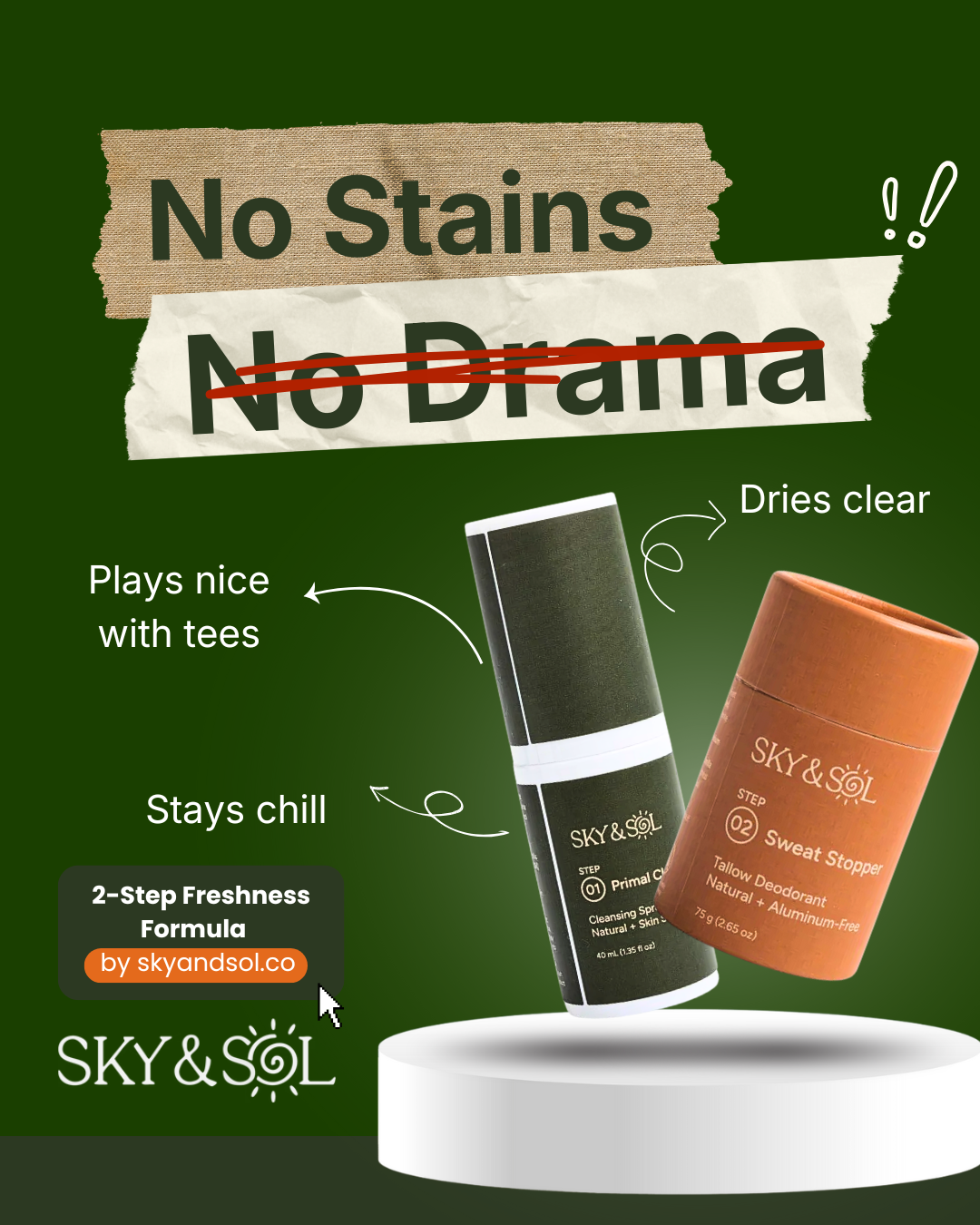 Sky&sol Facebook ad