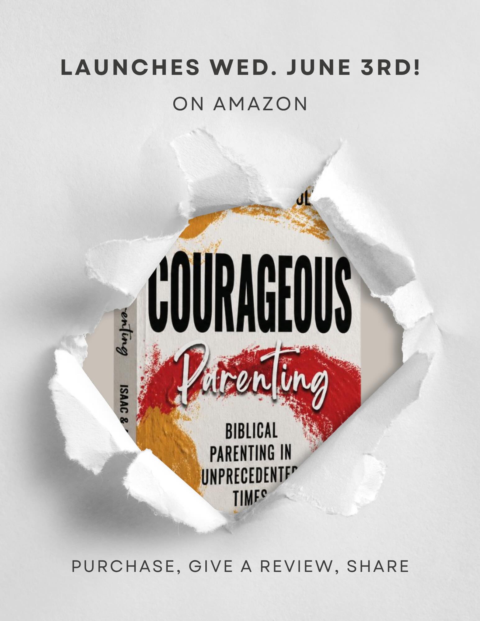 Courageous Parenting Facebook ad: There’s a spiritual battle for your children's hearts.