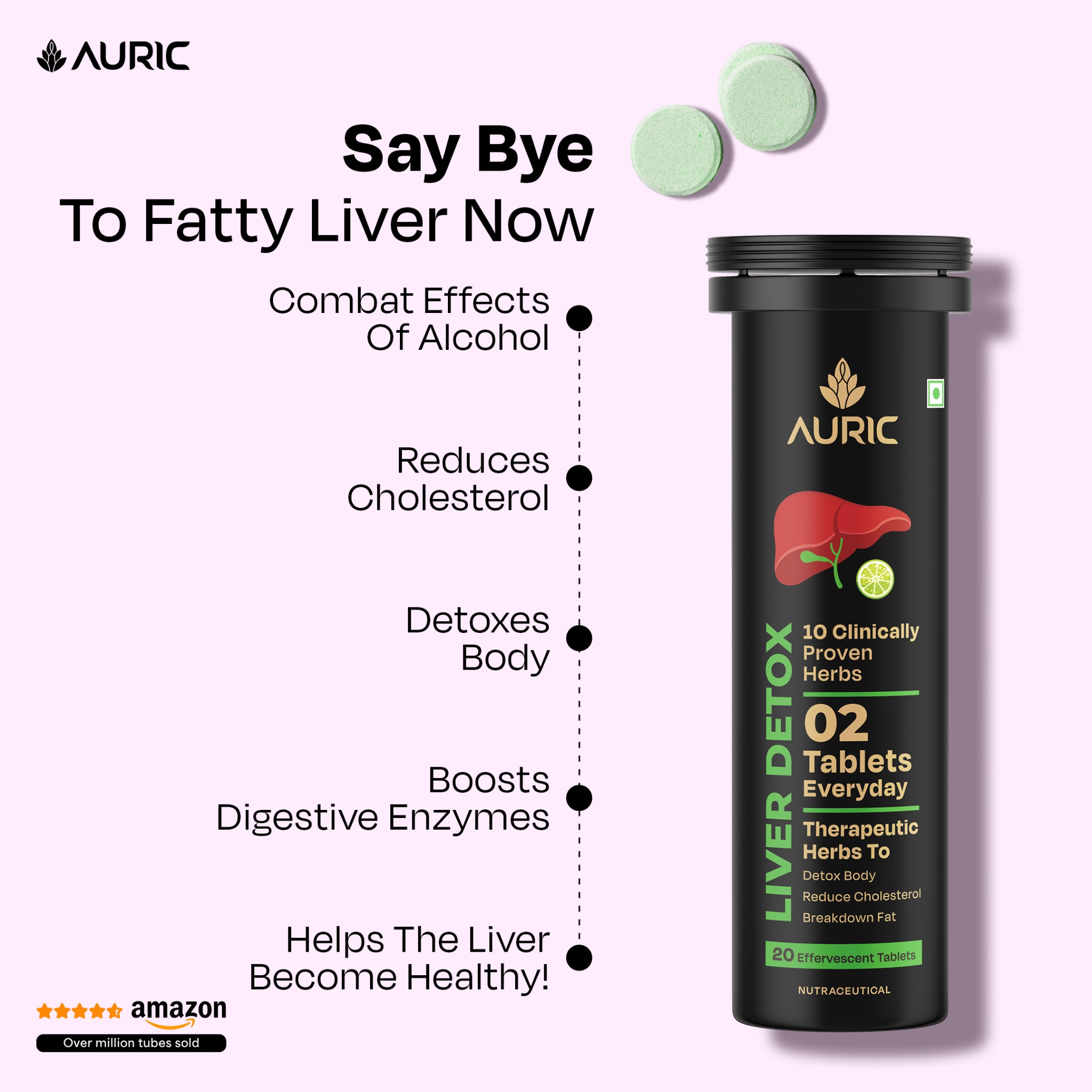 drinkauric.us Facebook ad