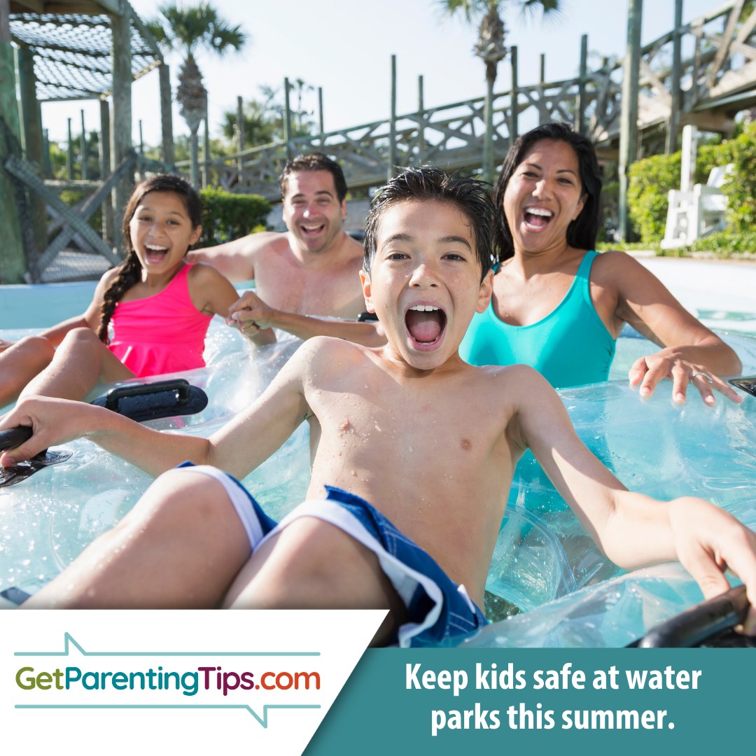 GetParentingTips Facebook ad: Going to a water park this summer?
