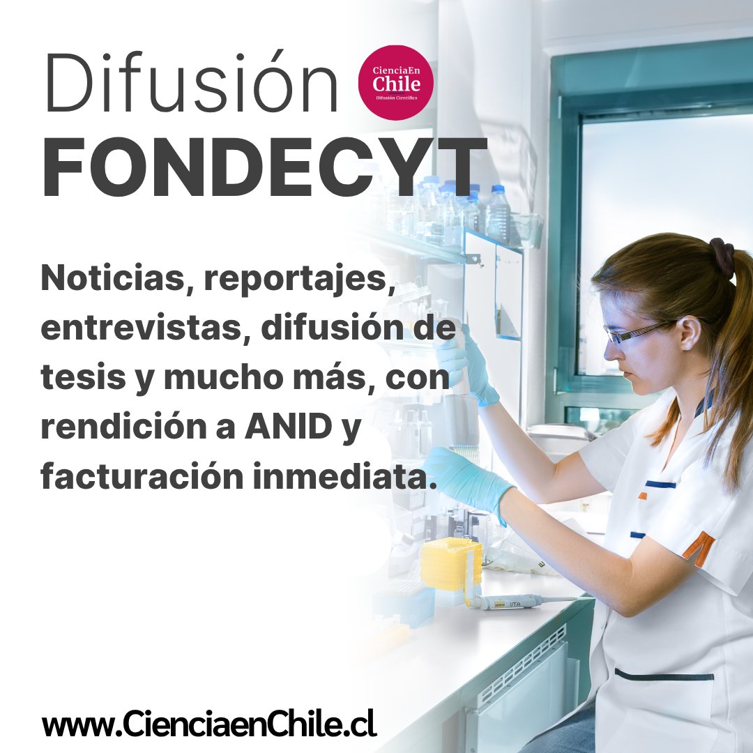 Ciencia en Chile Facebook ad: ¡Haz visible tu