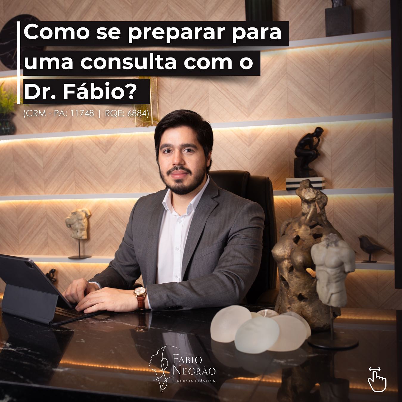 Dr. Fábio Negrão Facebook ad: A primeira consulta é um momento muito importante!