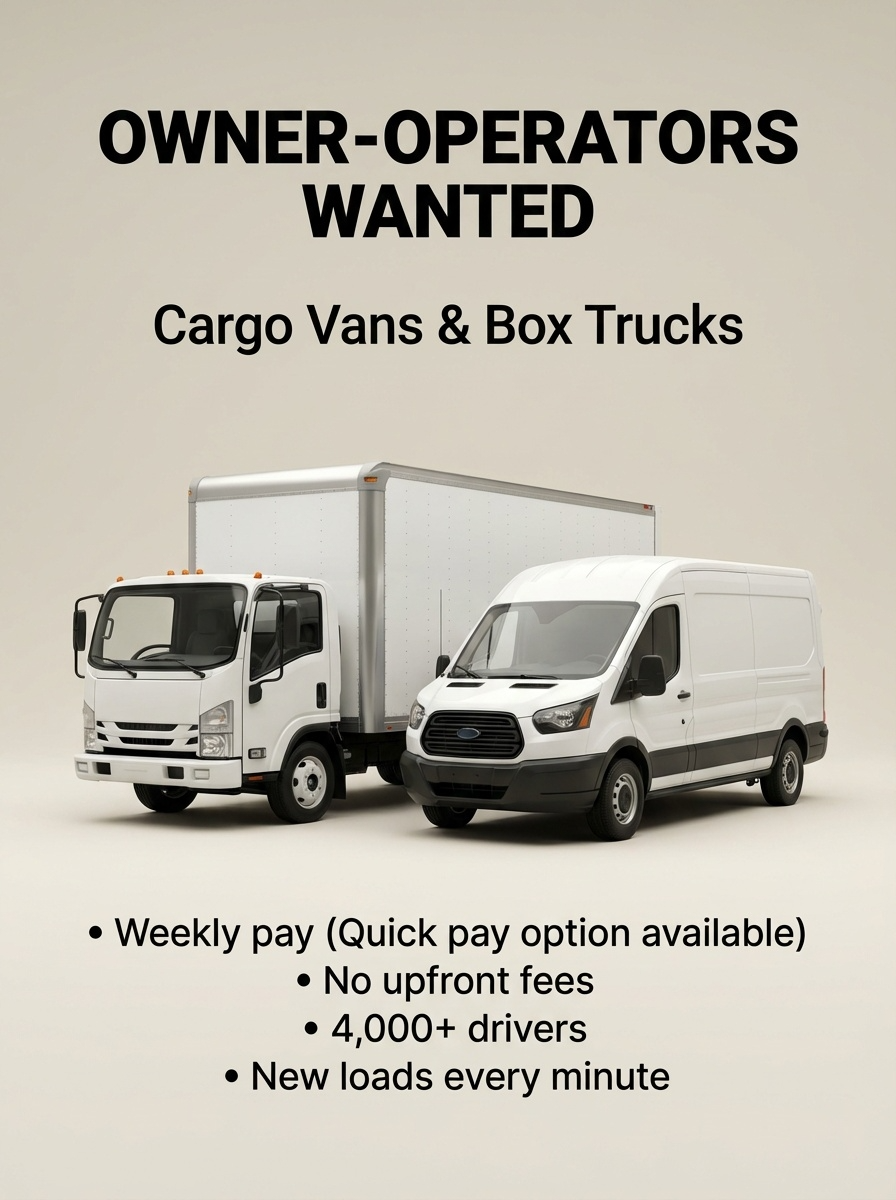 ARI Logistics LLC Facebook ad: Join Our Driver Network - Independent Hauling Opportunities