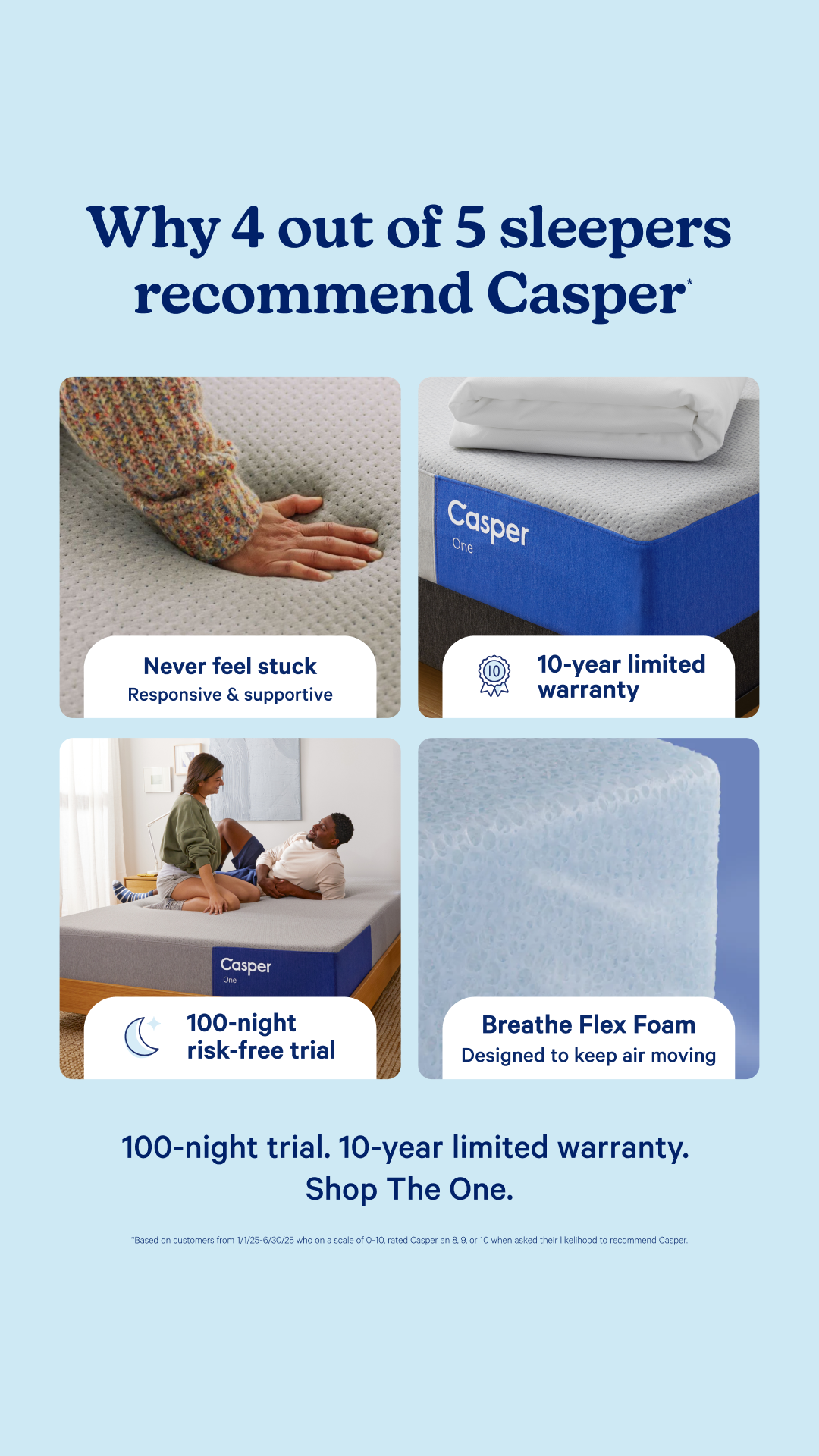 Casper Facebook ad