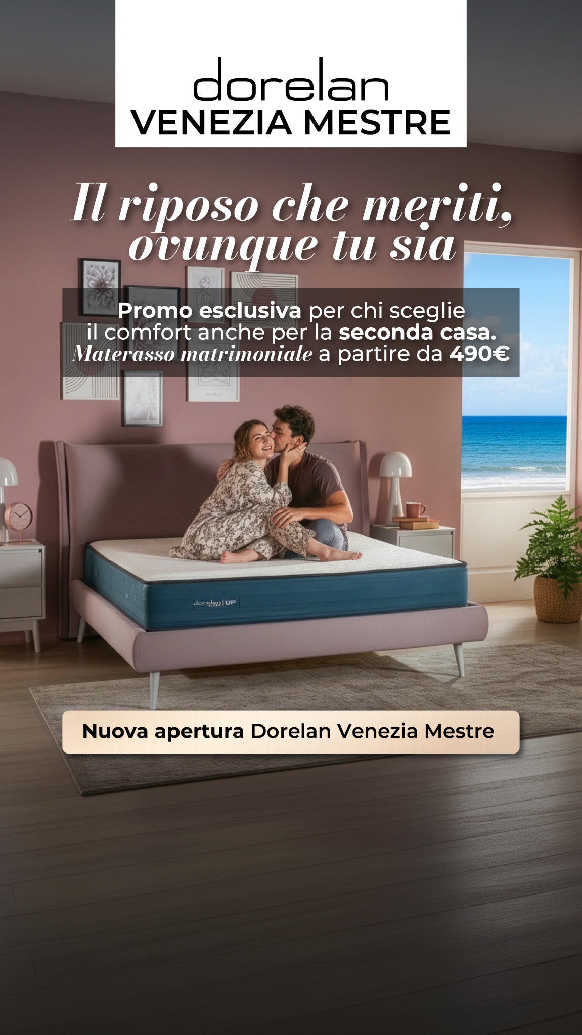 Dorelan Venezia Mestre Facebook ad from Feb 20, 2026