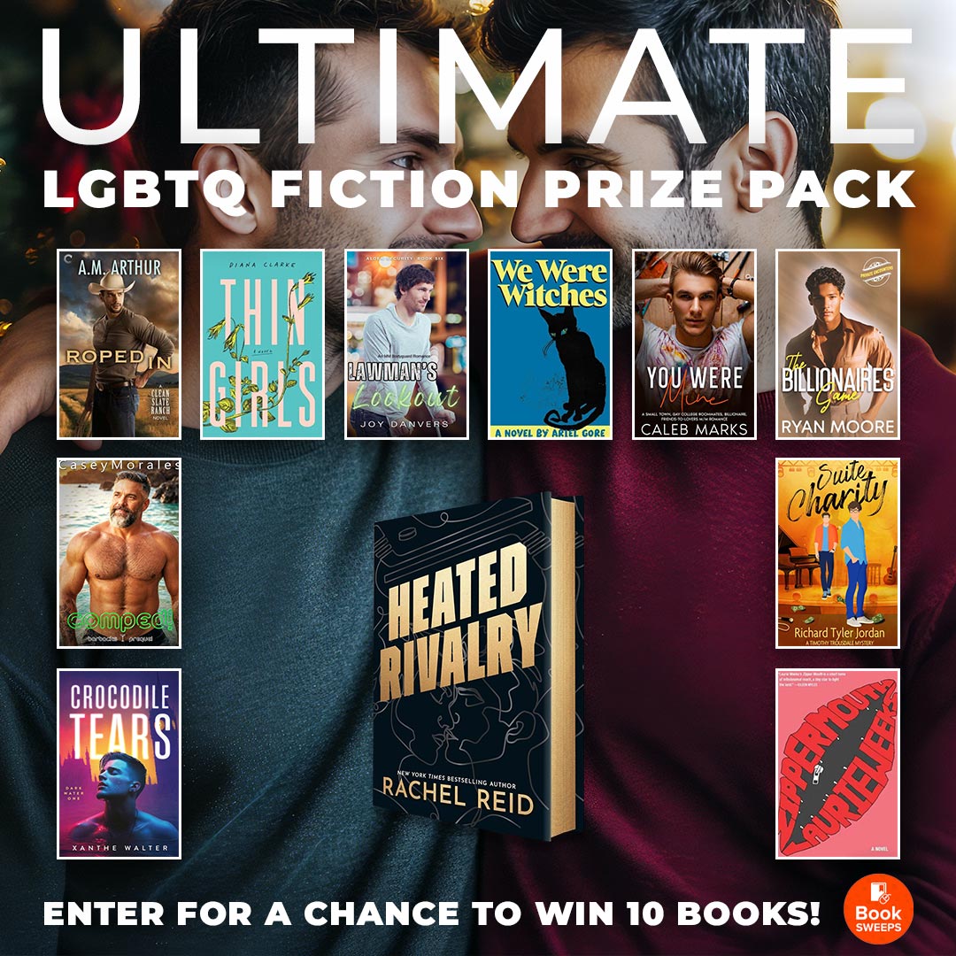 BookSweeps Facebook ad: Free Entry: Win a Special Edition Heated Rivalry